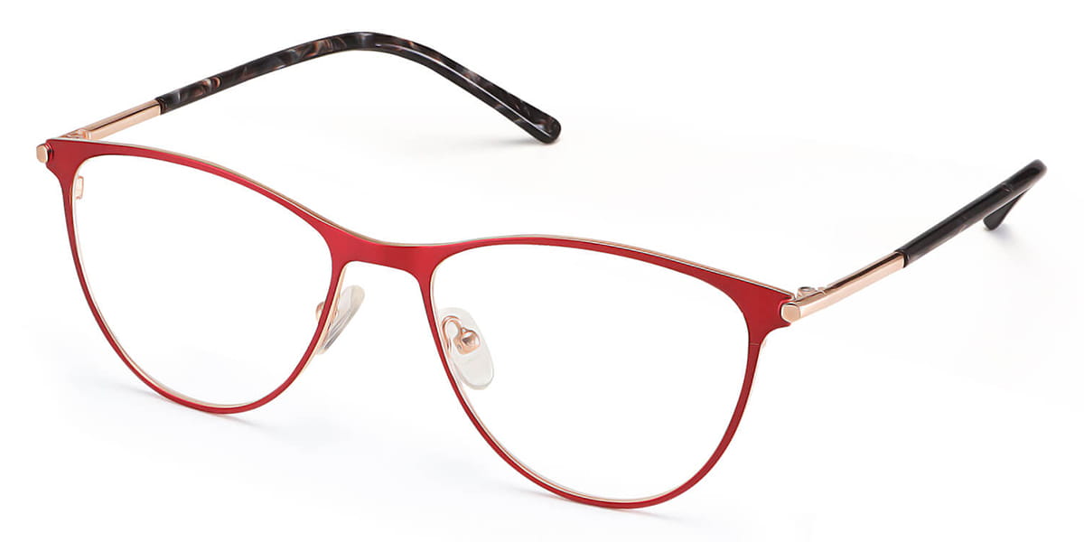 Red Beverly - Cat eye Glasses
