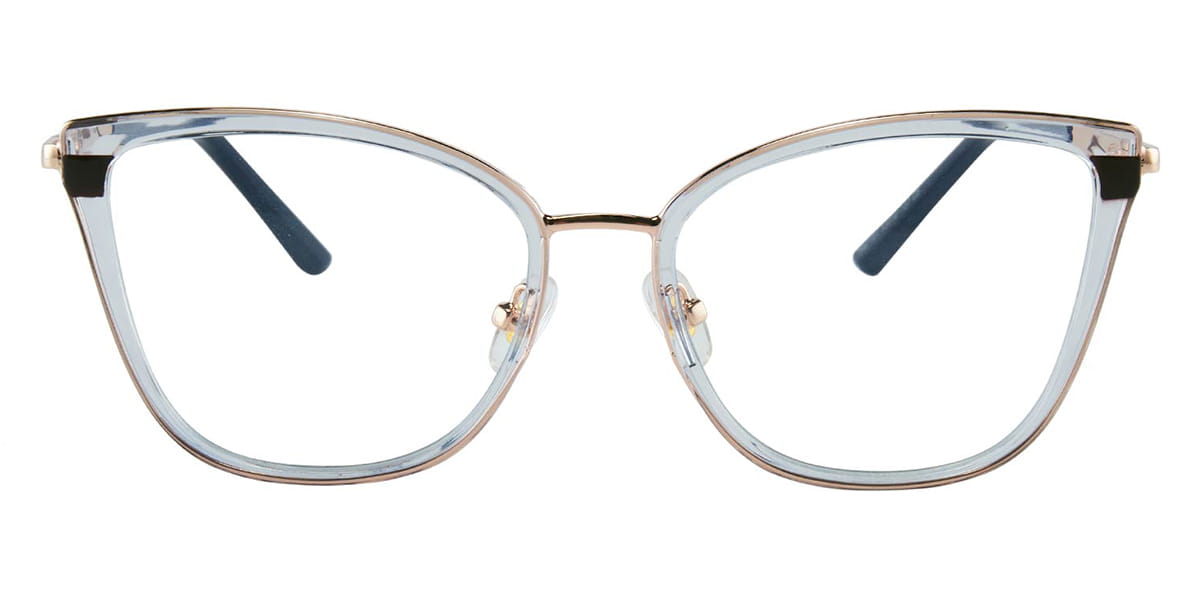Clear - Cat eye Glasses - Eupraxia