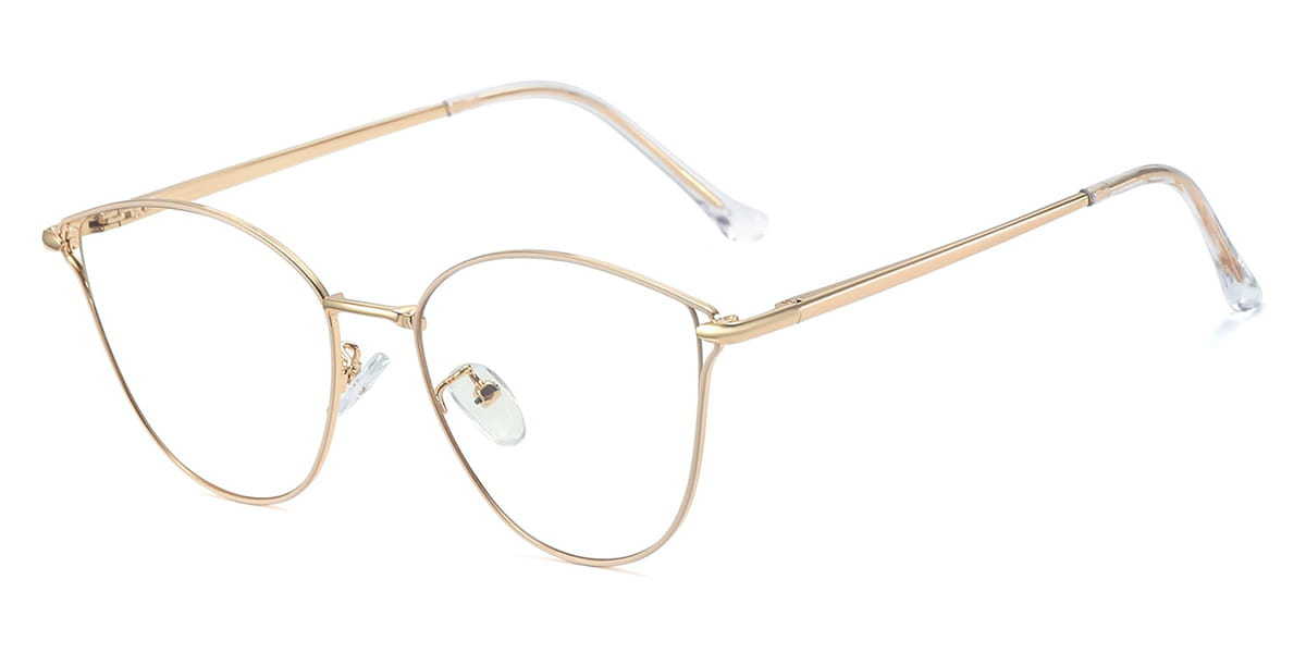 Gold Grover - Cat Eye Glasses