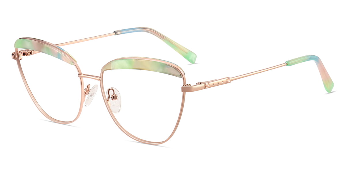 Emerald - Cat eye Glasses - Nekane