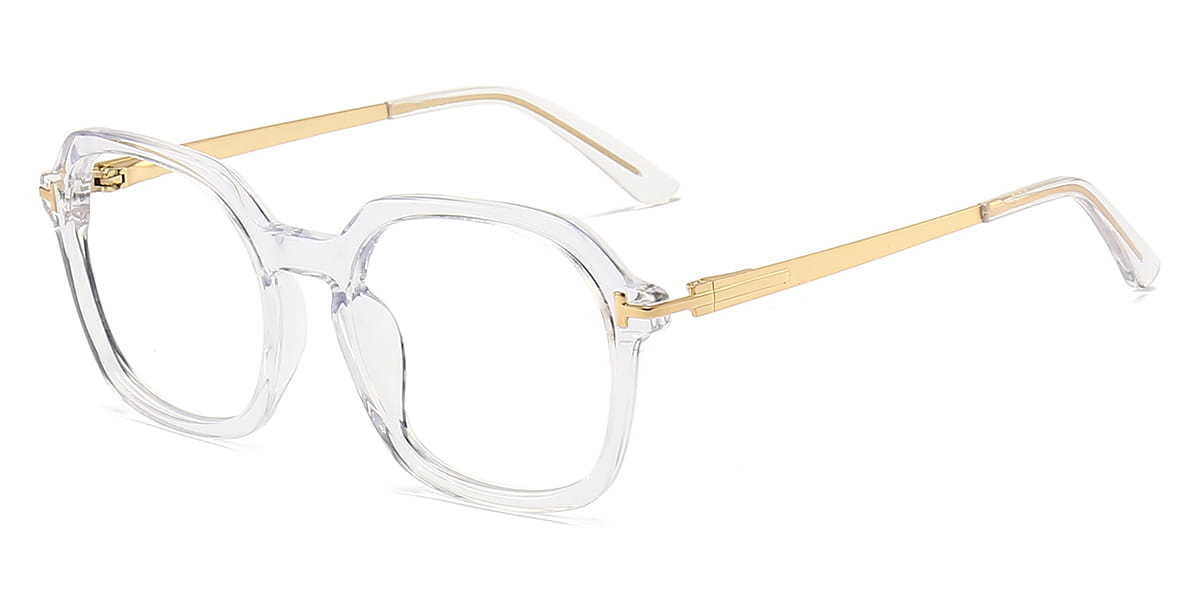 Clear Haruko - Square Glasses