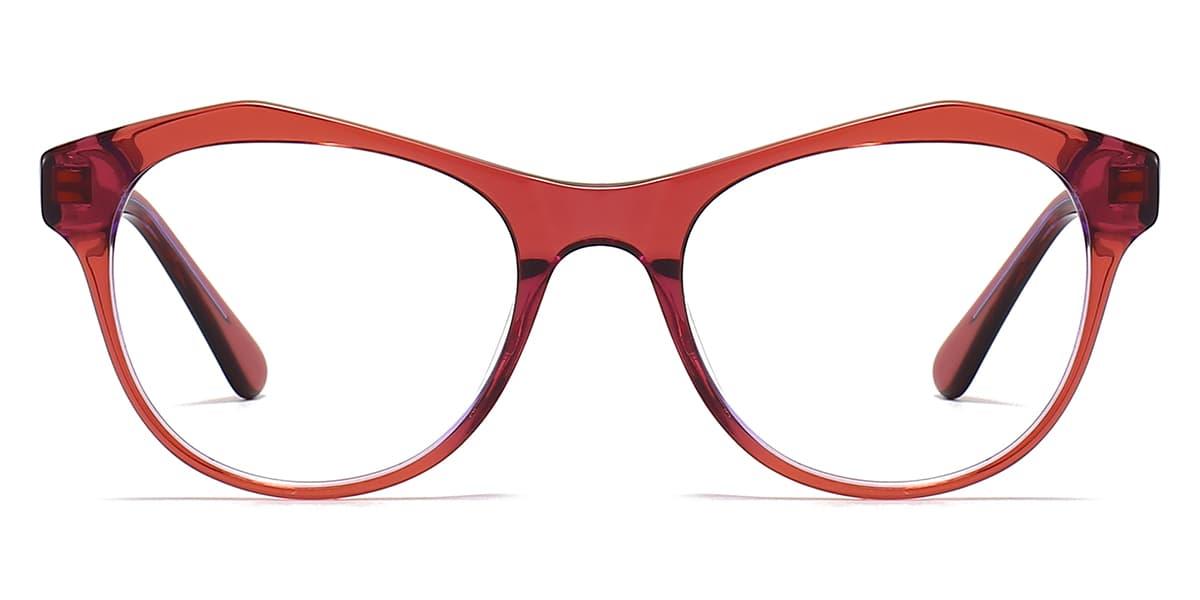 Red Anala - Cat Eye Glasses