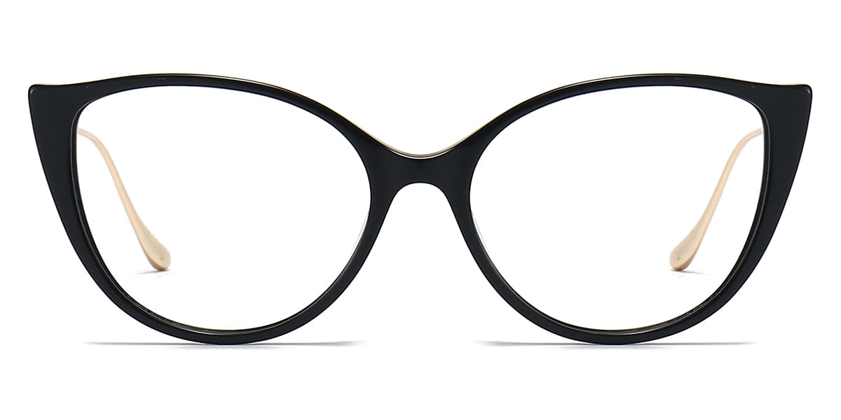 Black Ilya - Cat eye Glasses