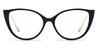 Black Ilya - Cat Eye Glasses