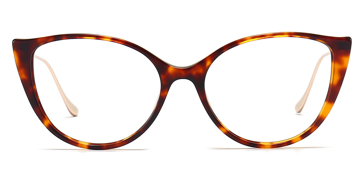 Tortoiseshell - Cat eye Glasses - Ilya