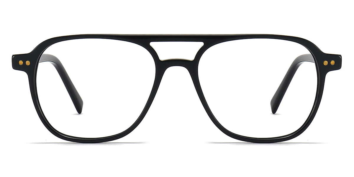 Black Agostina - Aviator Glasses