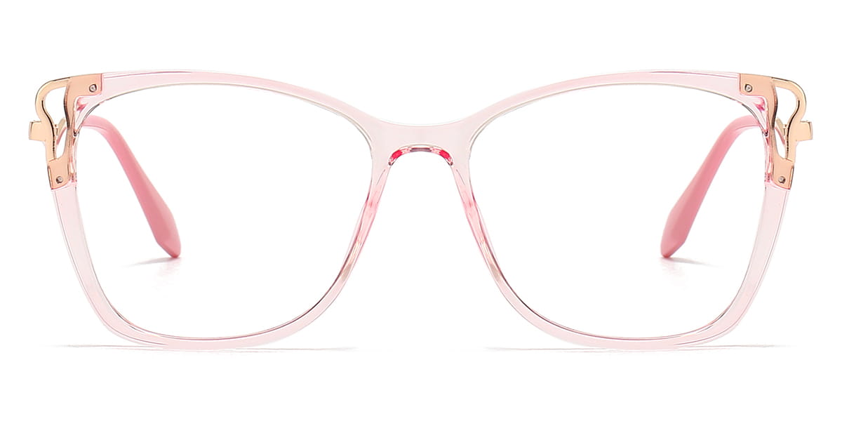 Pink - Cat eye Glasses - Aphra