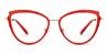 Red Irati - Cat Eye Glasses