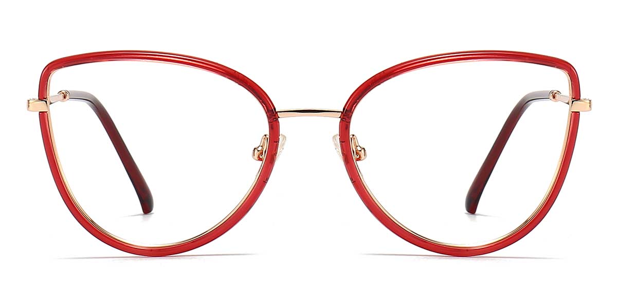 Red Kimbry - Cat eye Glasses
