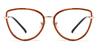 Brown Kimbry - Cat Eye Glasses