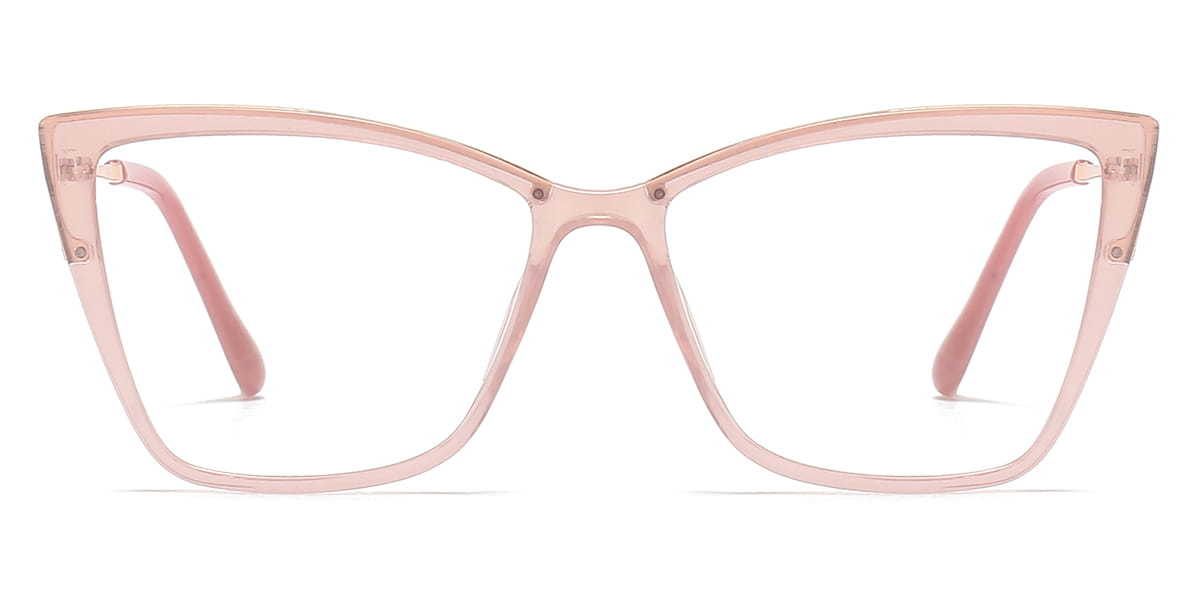 Pink - Cat eye Glasses - Lachesis