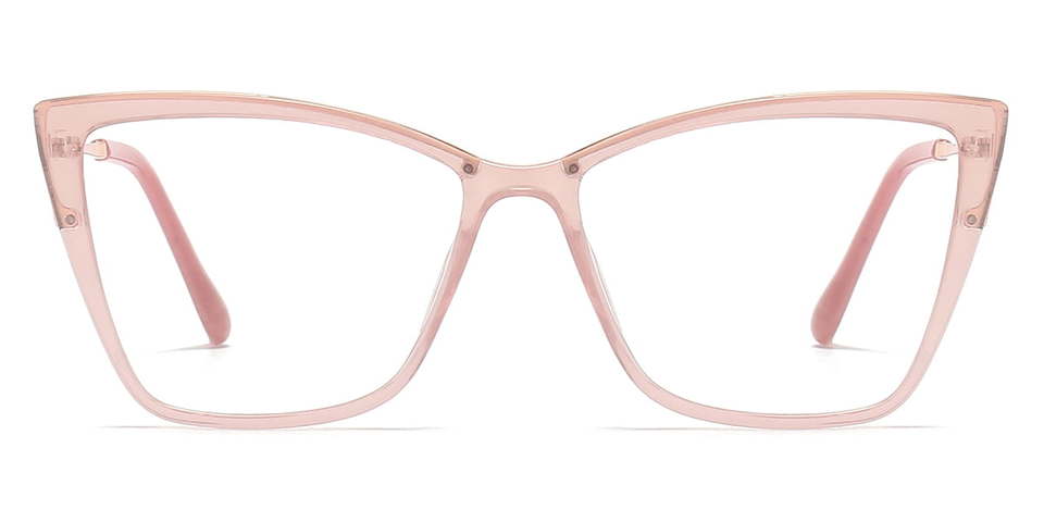 Rose Pink Lachesis - Cat Eye Glasses