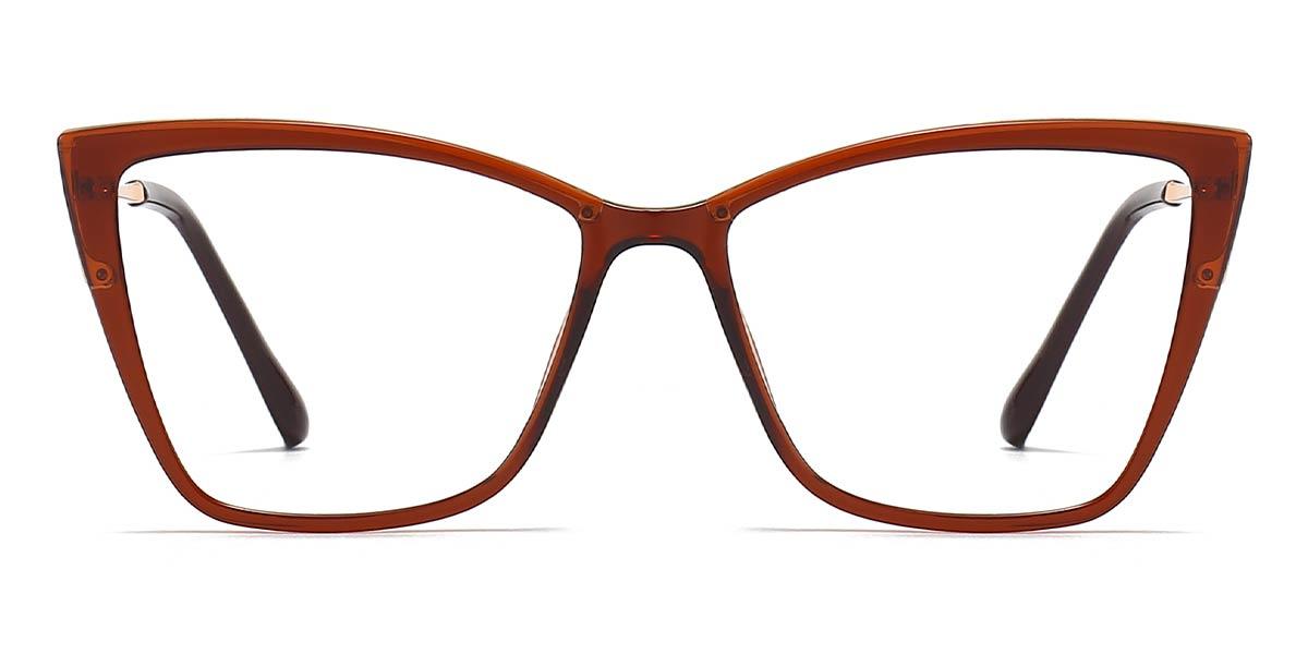 Cinnamon Lachesis - Cat Eye Glasses