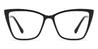 Black Lachesis - Cat Eye Glasses
