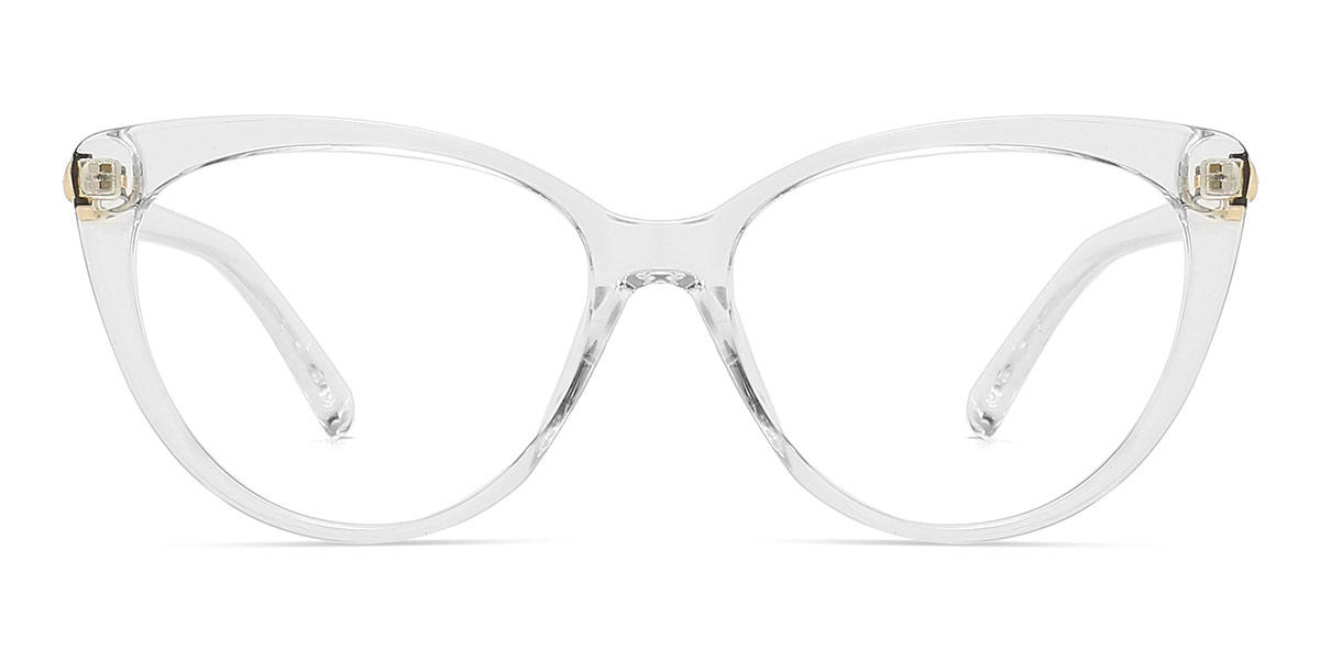 Transparent Crisanta - Cat Eye Glasses