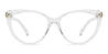 Transparent Crisanta - Cat Eye Glasses
