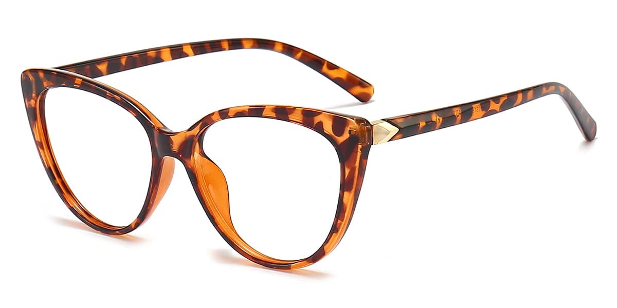 Tortoiseshell - Cat eye Glasses - Crisanta