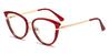 Crimson Paraskeve - Cat Eye Glasses