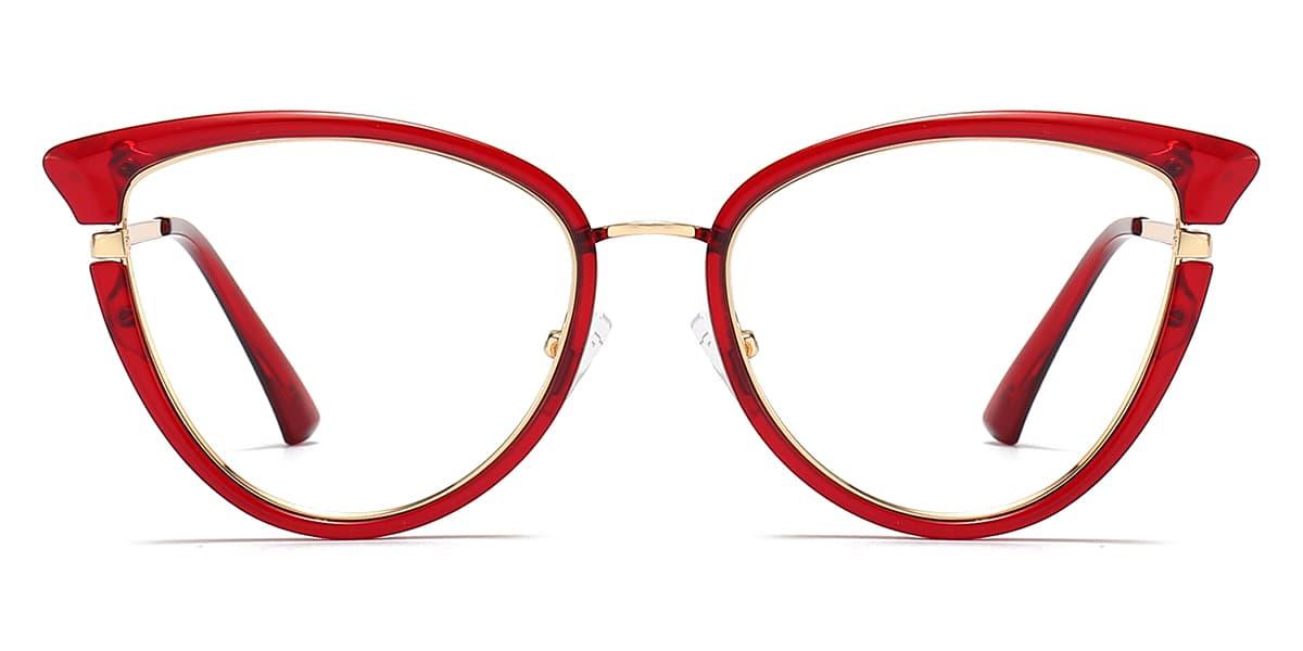 Crimson Paraskeve - Cat Eye Glasses