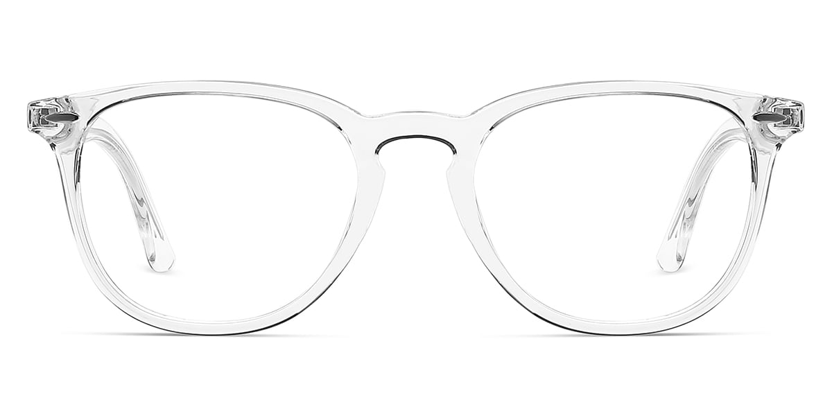Transparent Dylan - Oval Glasses