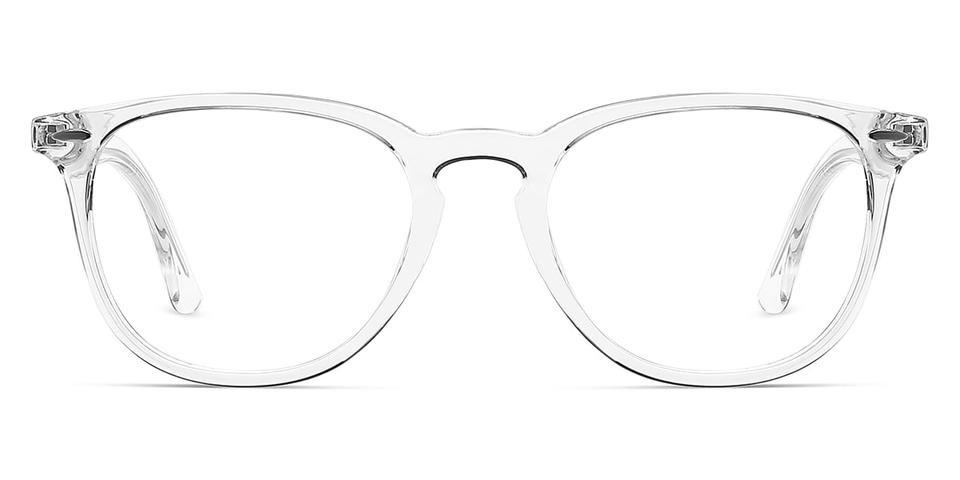 Clear Dylan - Oval Glasses