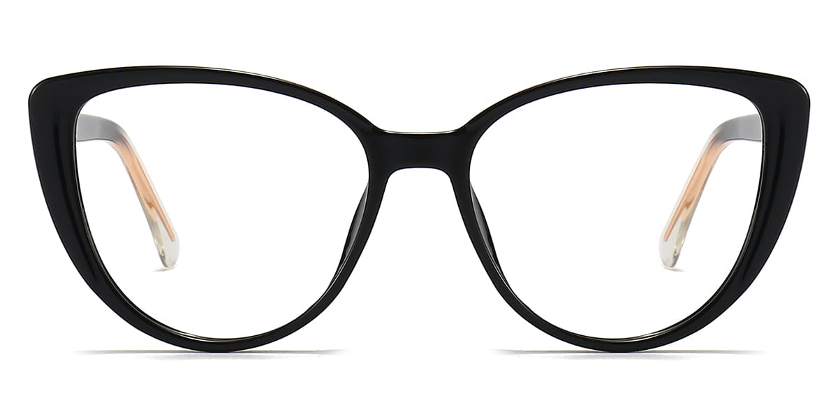 Black Eithne - Oval Glasses