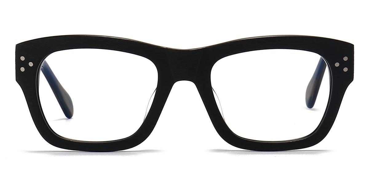 Black Hephzibah - Oval Glasses