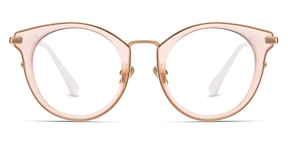 Light Pink Joyce - Round Glasses