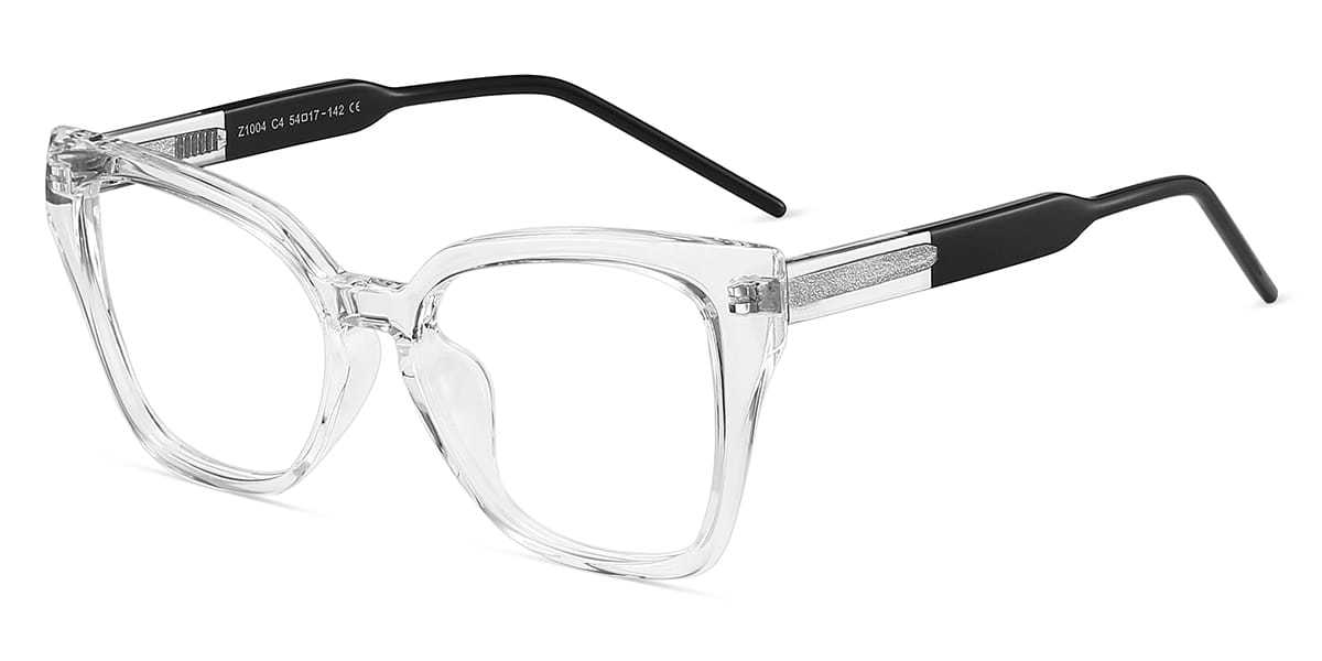 Clear Winter - Cat Eye Glasses