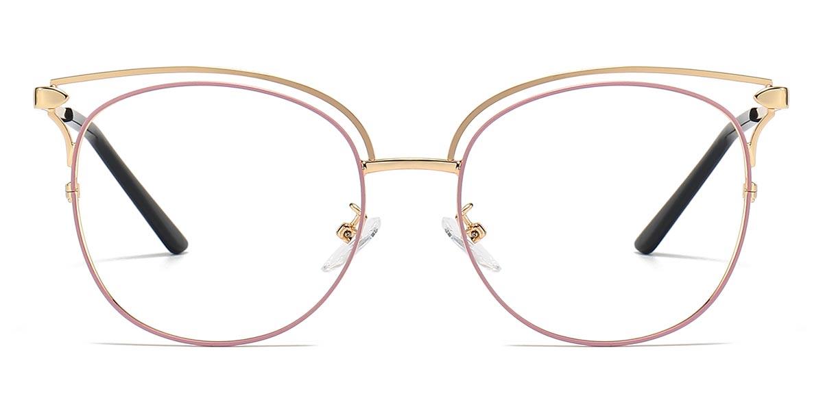 Light Pink Miles - Round Glasses
