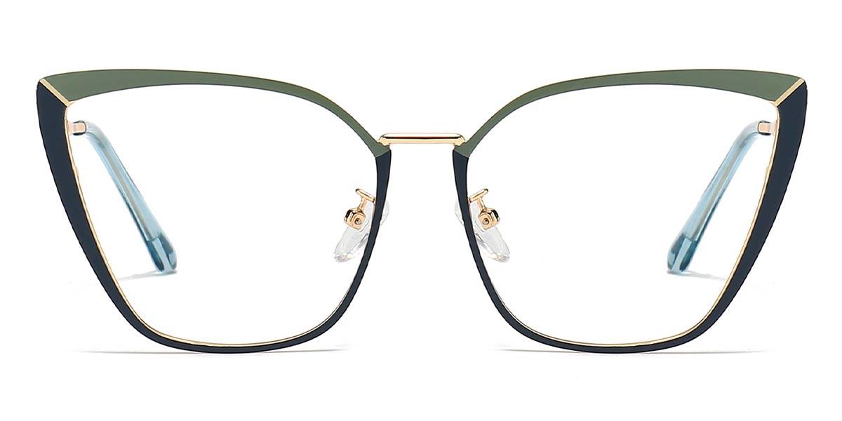 Green Blue Kennedy - Cat Eye Glasses