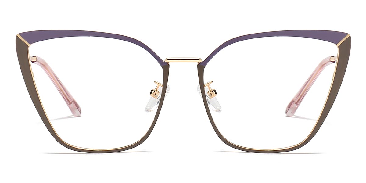 Purple - Cat eye Glasses - Kennedy