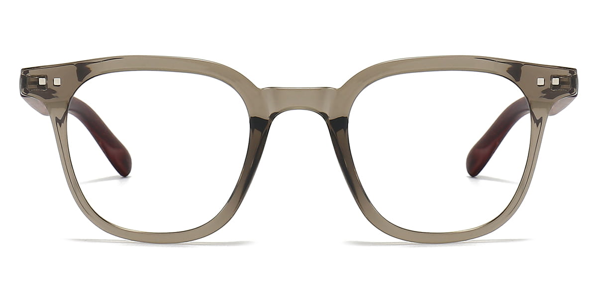 Grey - Square Glasses - Cooper