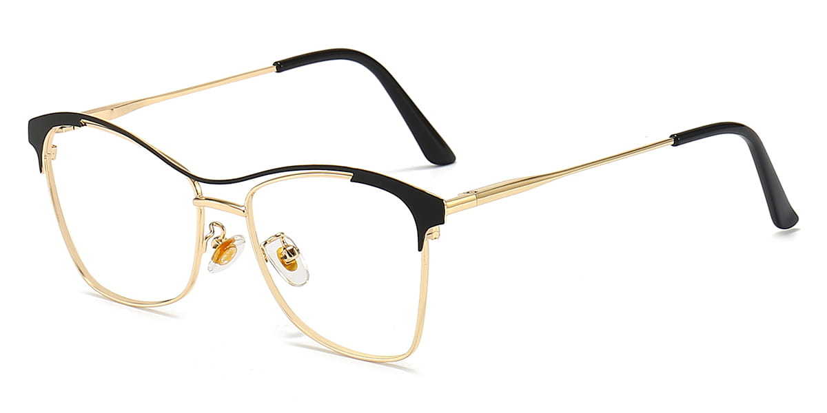Black Gold Brielle - Cat Eye Glasses