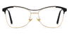 Black Gold Brielle - Cat Eye Glasses