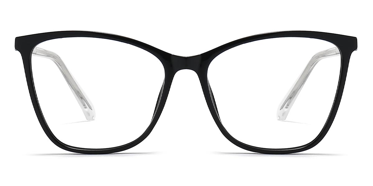 Black Ligeia - Rectangle Glasses