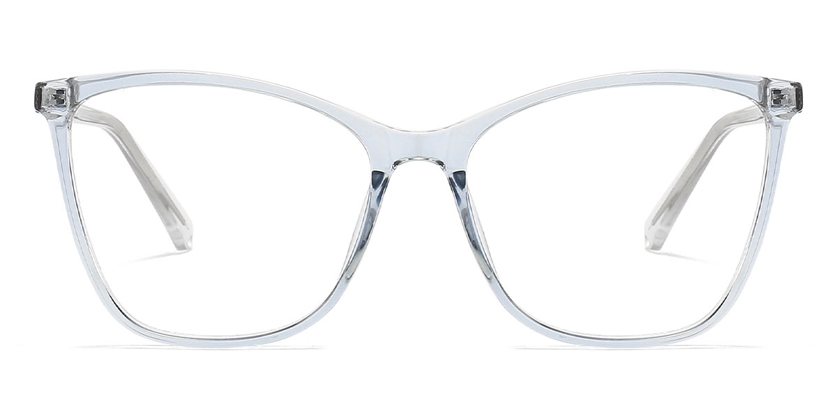 Blue - Rectangle Glasses - Ligeia