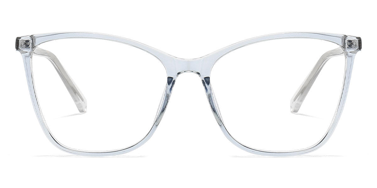 Light Blue Ligeia - Rectangle Glasses