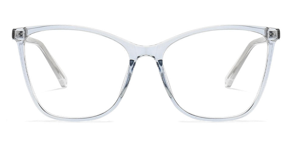 Light Blue Ligeia - Rectangle Glasses