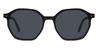 Tawny Eilidh - Square Clip-On Sunglasses