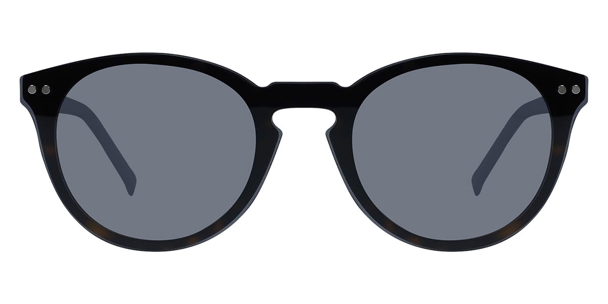 Tortoiseshell - Round Clip-On Sunglasses - Xerxes