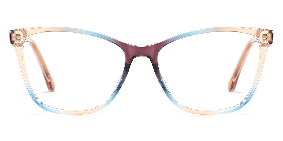 Tawny Blue Purple - Oval Glasses - Everett