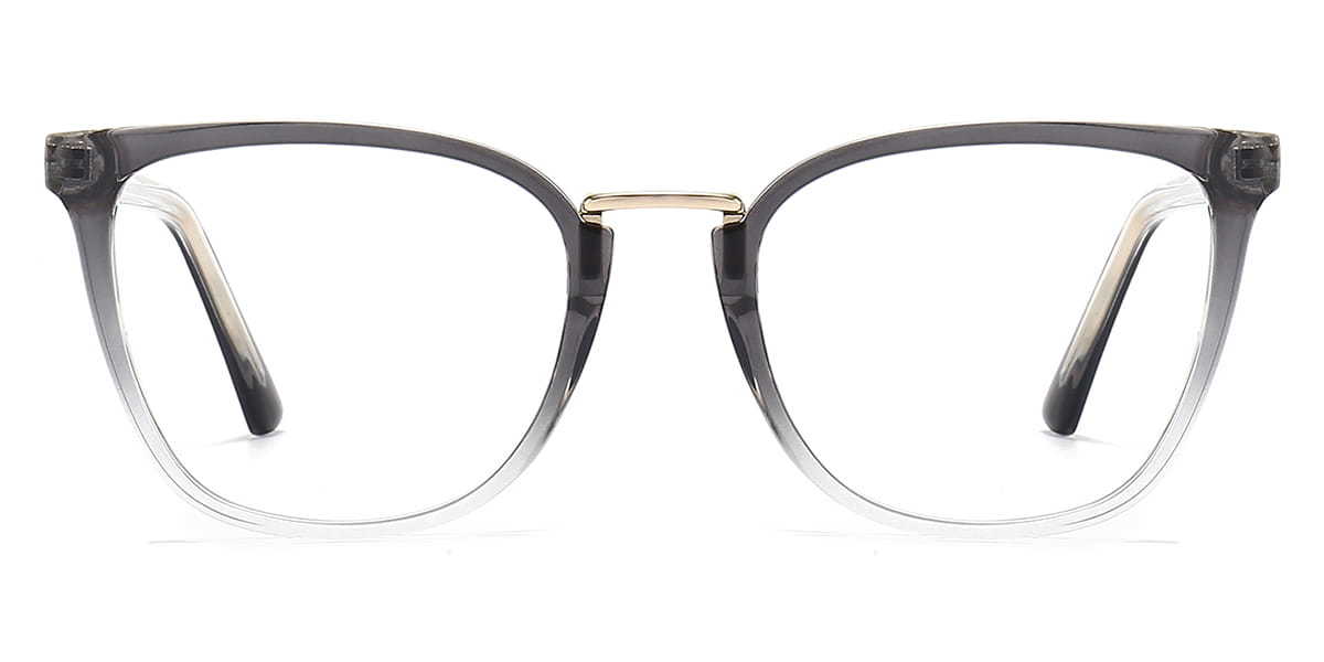 Gradient Grey Evan - Square Glasses