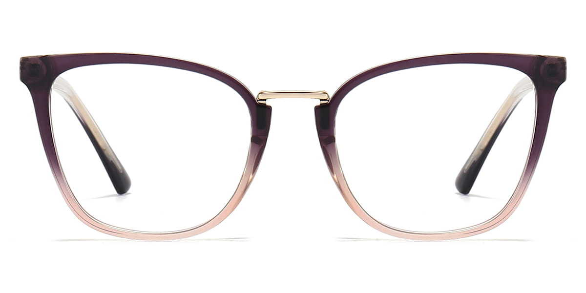 Purple Evan - Square Glasses