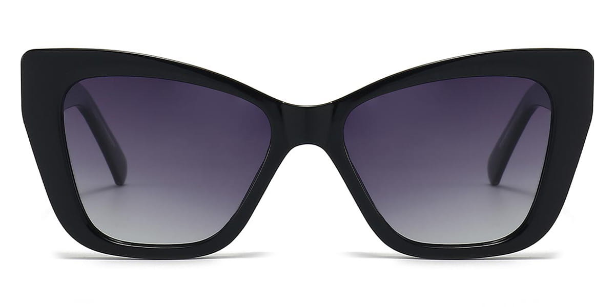 Black - Cat eye Sunglasses - Sienna