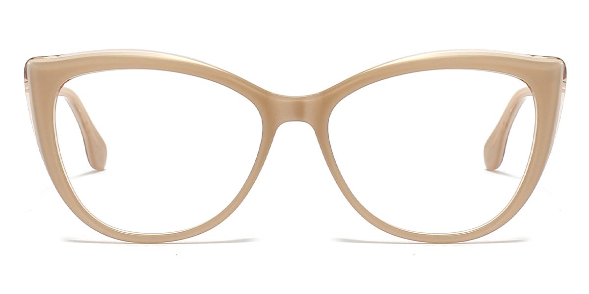 Nude Pink - Cat eye Glasses - Cole