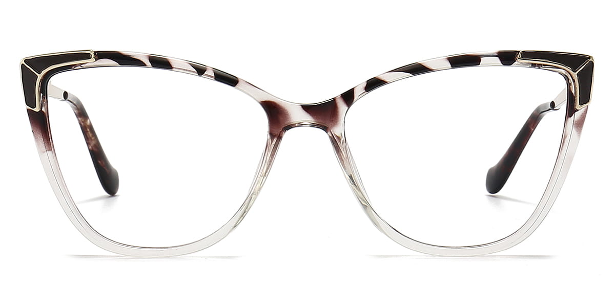 Black Tortoiseshell - Cat eye Glasses - Karter