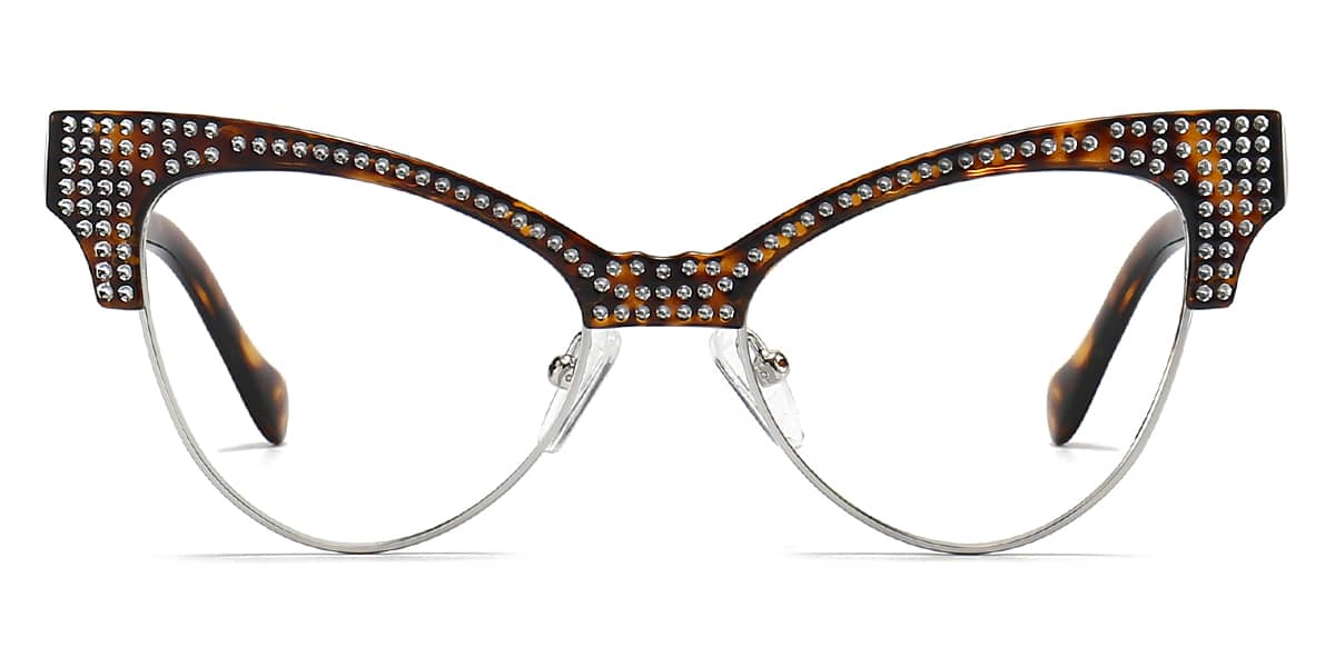 Tortoiseshell - Cat eye Glasses - Amari