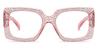 Pink Bailey - Square Glasses