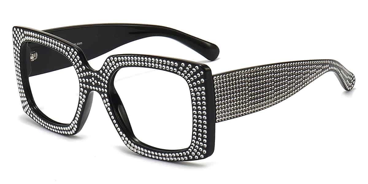 Black Bailey - Square Glasses